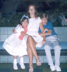 Rebecca and her children